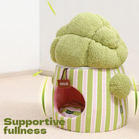 Cauliflower Tree Hole Nest Three-dimensional Enclosed One Dual-purpose Small Dog House Creative Cat House